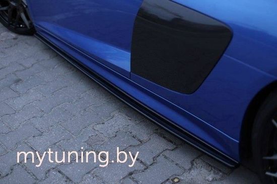 Сплиттеры накладок на пороги для AUDI R8 II (15-18)