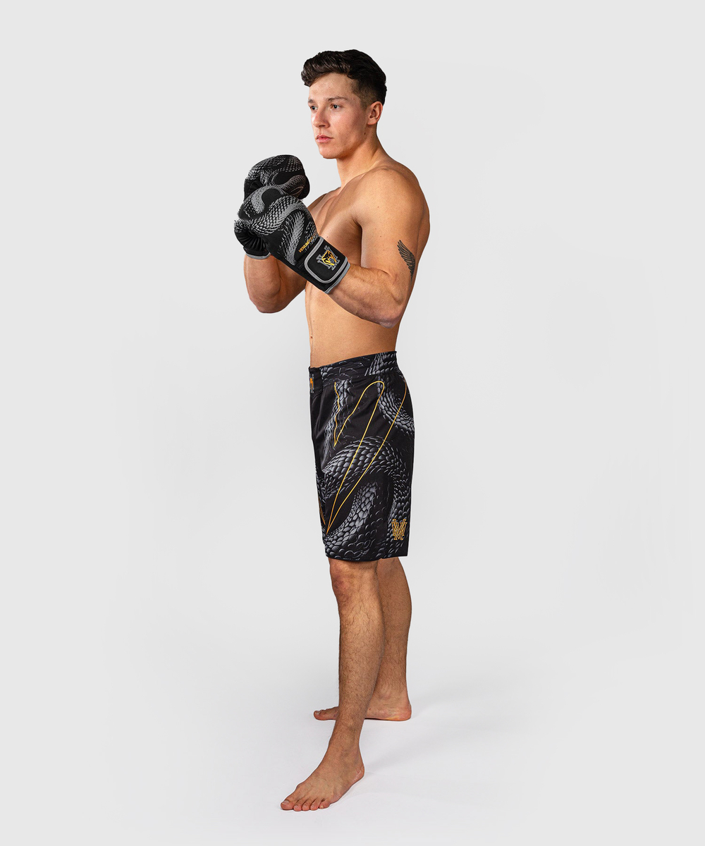 Шорты ММА Venum Matupa Black/Grey/Gold