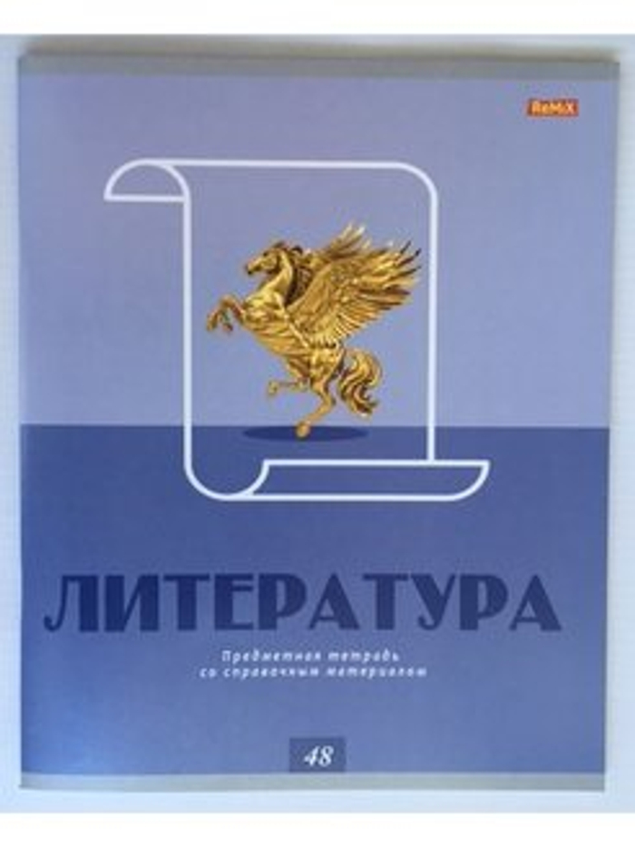 Тетрадь 48л лин. Remix. Литература "Код доступа", 48-9082 *10/80 0823  29.44