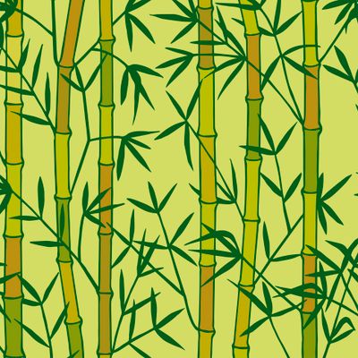Bamboo seamless pattern