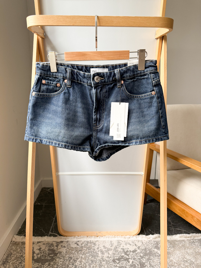 Новые джинсовые шорты Zara, S-М