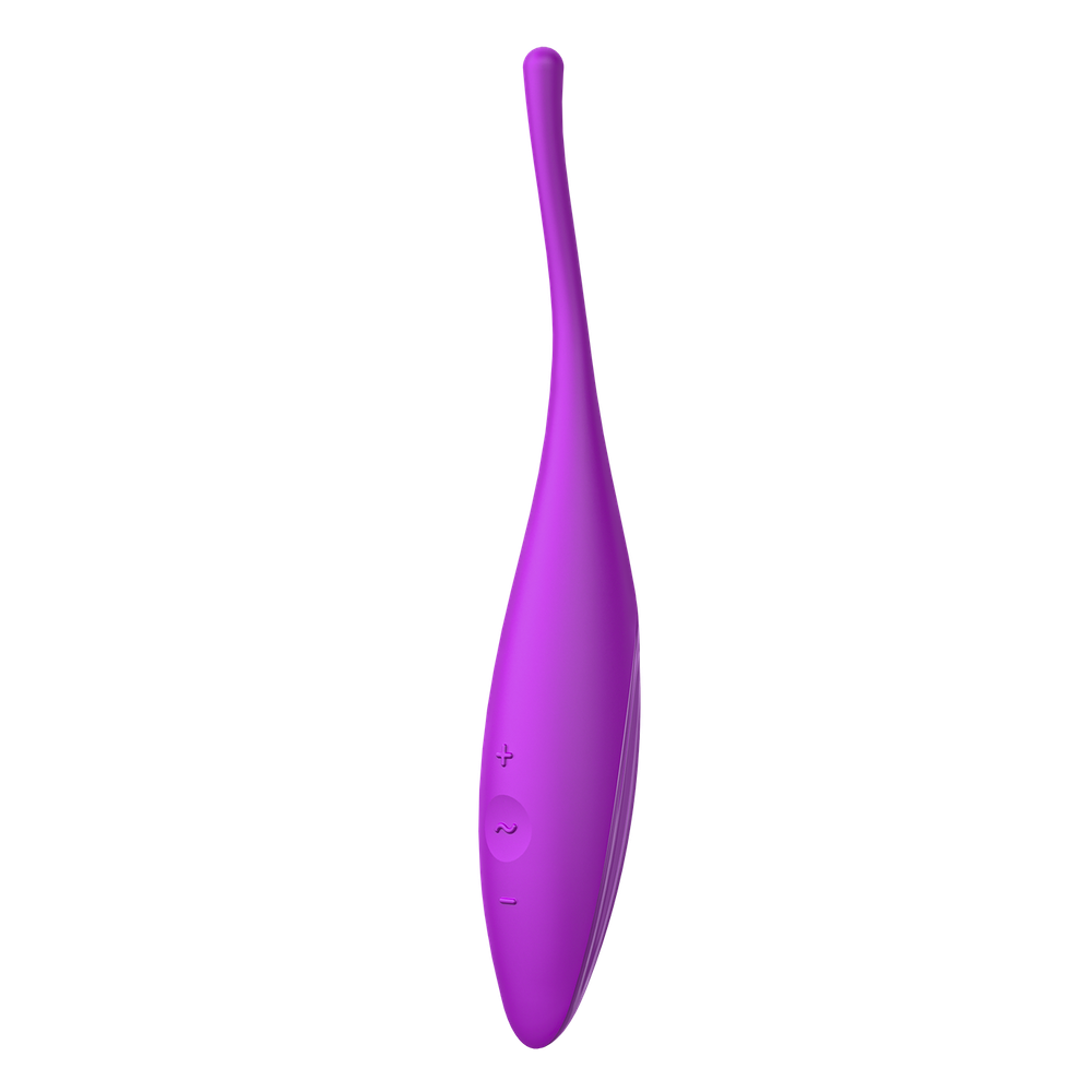 Перезаряжаемый точечный вибромассажер Satisfyer Twirling Joy, фуксия