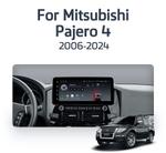 Магнитола для Mitsubishi Pajero 4 2006-2011 (штатная навигация) - Teyes LUX ONE ROUND монитор 12.3", Android 10, Быстрая, CarPlay, 4G SIM-слот