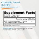 Doctor's Best, 5-HTP, 100 мг, 180 вегетарианских капсул
