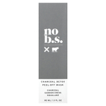 No BS Skincare, отшелушивающая маска для лица с древесным углем, детоксикация, 90 мл (3 жидк. унции)