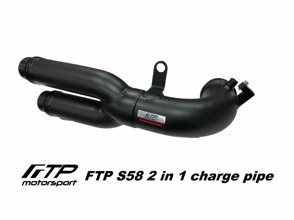 Впускной чардж пайп FTP Motorsport BMW M2/M3/M4 G8x X3M/X4M F9x S58 Aluminum Charge Pipe Upgrade