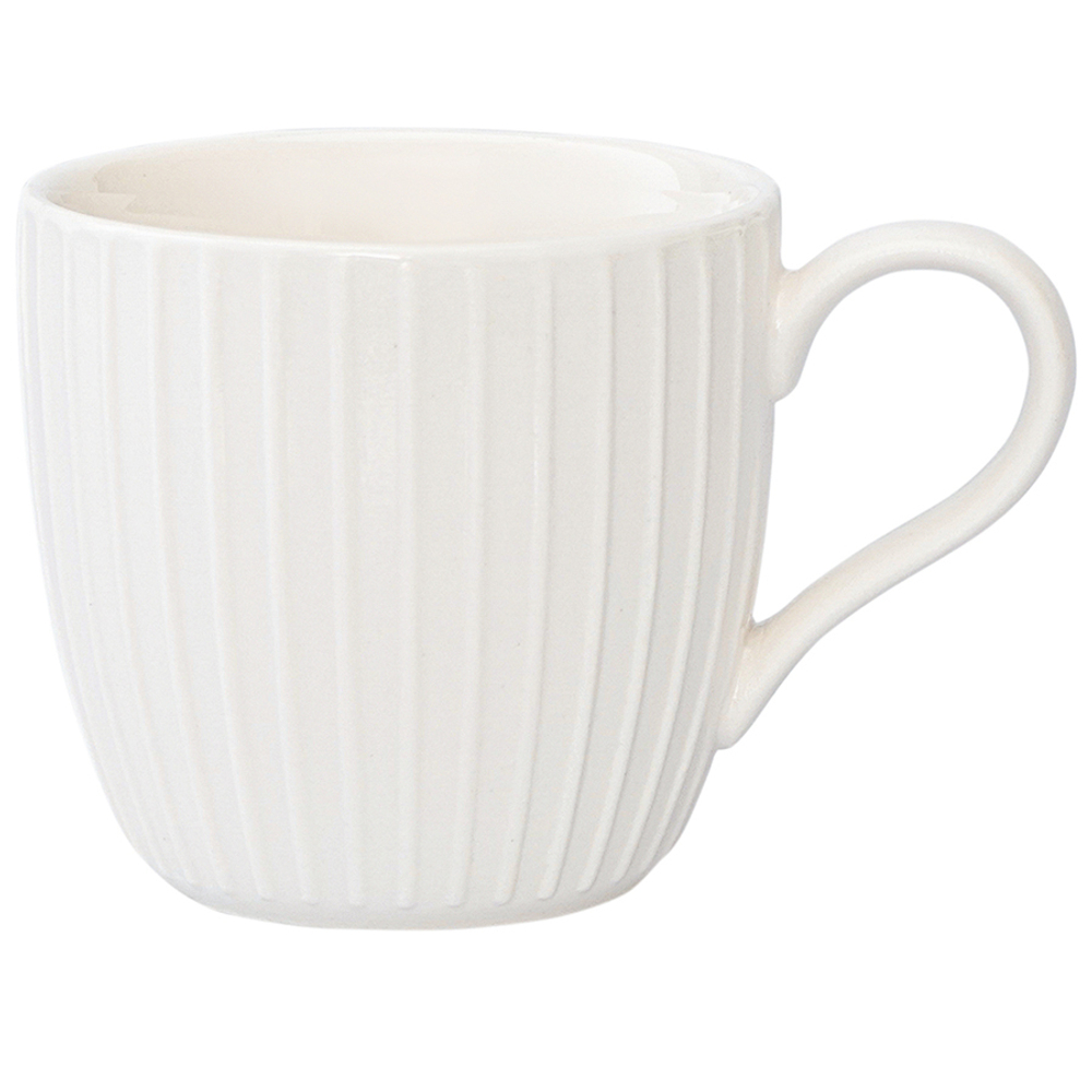 Набор чашек с блюдцами 2шт 125мл Liberty Jones Soft Ripples белый