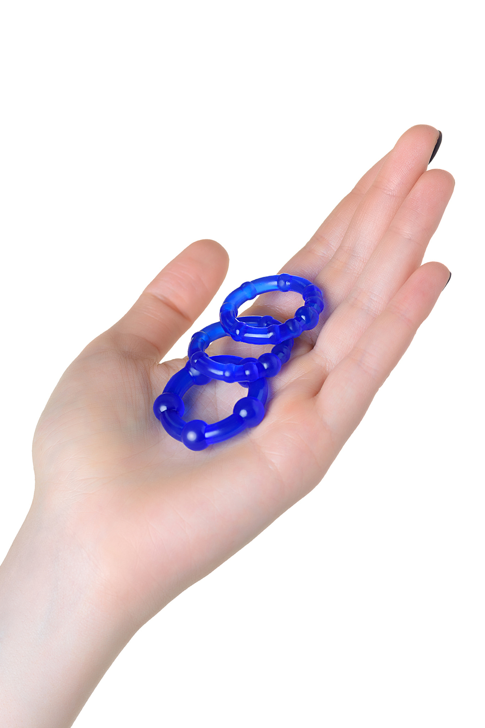 Набор колец A-toys синие