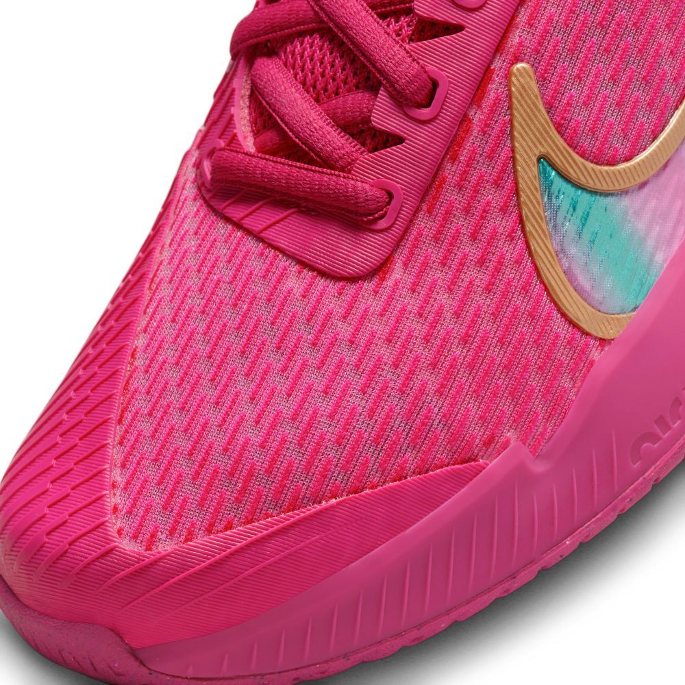 Женские Кроссовки теннисные Nike Air Zoom Vapor Pro 2 Premium - fireberry/black/metallic rose gold/multi-color
