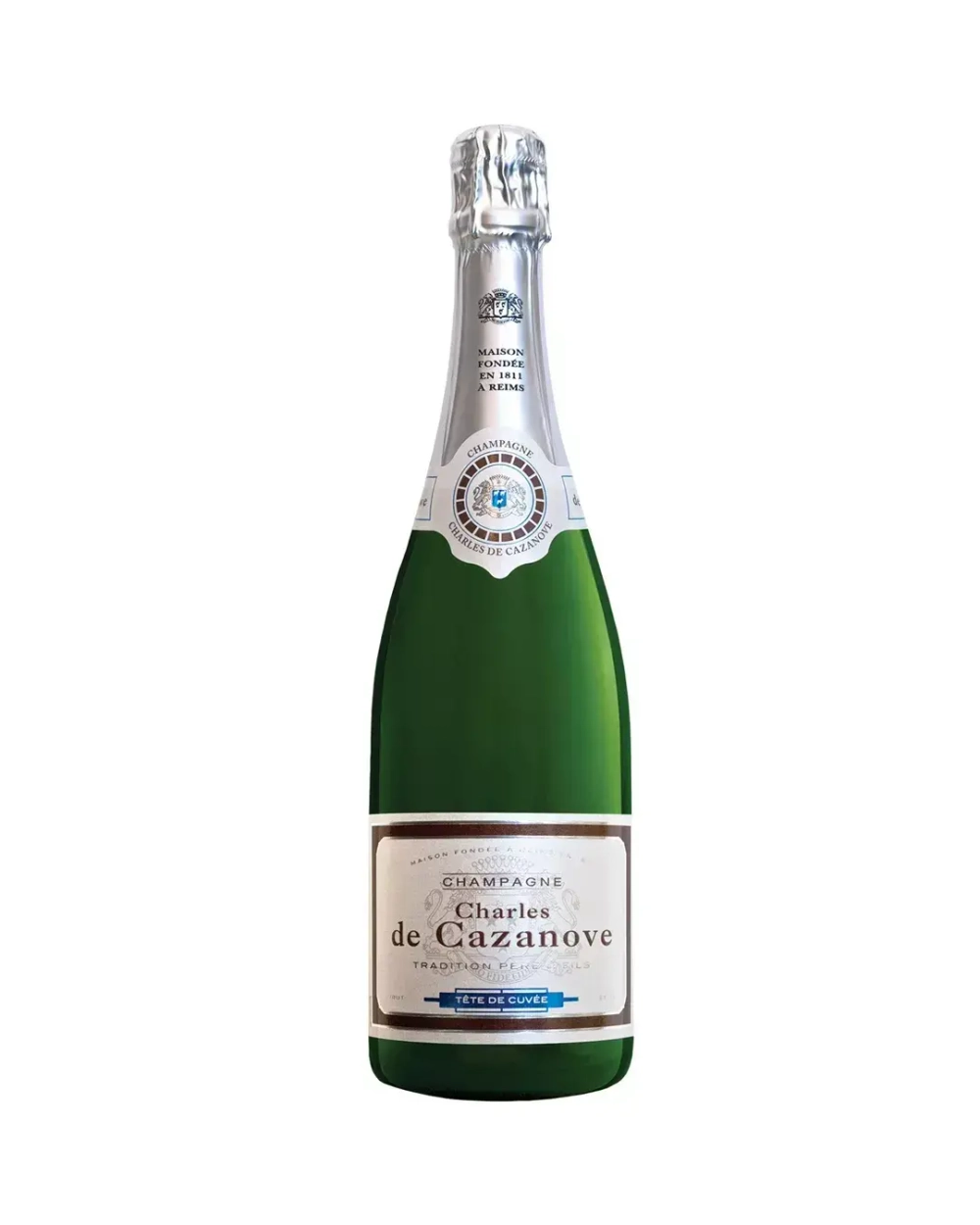 Шампанское Charles De Cazanove Tradition Pere End Fils Tete De Cuvee Brut 0,75 л.