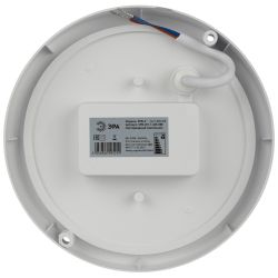 Светильник ЖКХ светодиодный ЭРА SPB-201-1-40K-008 IP65 8Вт 4000К D140 круглый с микроволновым датчиком движения | Светильники для ЖКХ IP65