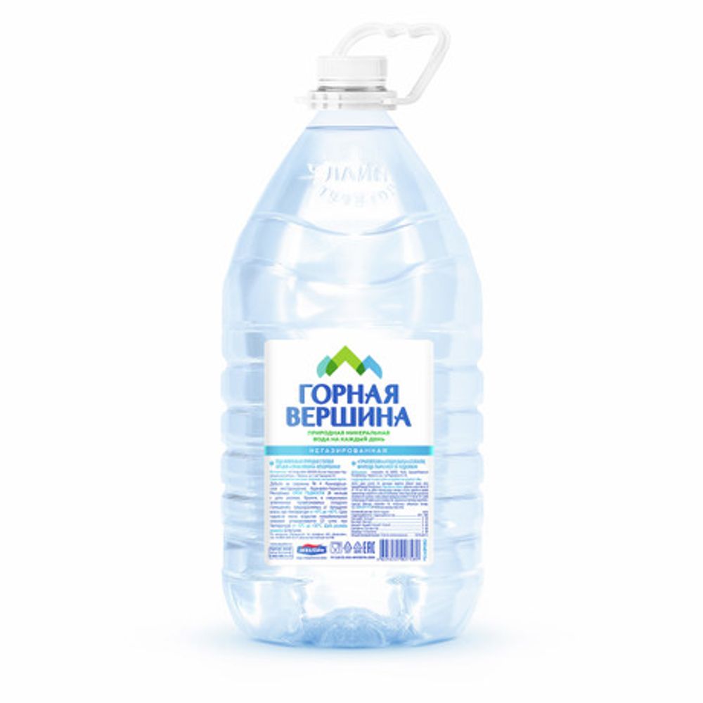 5Л ВОДА ГОРНАЯ ВЕРШИНА Б/Г ПЭТ
