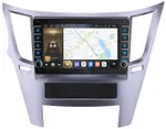 Магнитола для Subaru Legacy, Outback 2009-2015 - Kuberg OL-9514 (кнопки и крутилки), Android 12, Быстрая, CarPlay, 4G SIM-слот