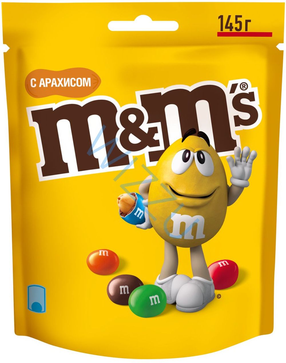 Драже M&M's с арахисом, 145 г