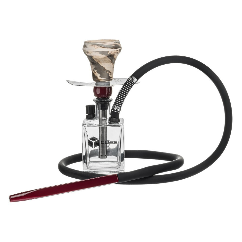 Hookah Cube Red