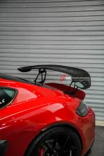 Карбоновый спойлер в стиле GT4 для Porsche Cayman/Boxster 718 982 Порше