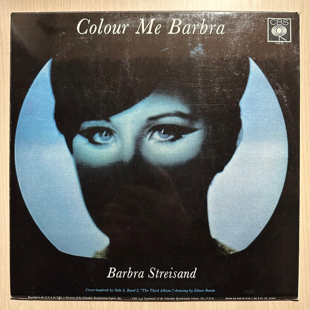 Barbra Streisand - Colour Me Barbra (Англия 1966г.)
