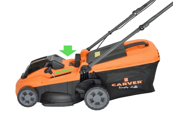 Газонокосилка аккумуляторная CARVER CLM-01BL40-370H