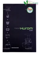 Инструкция для соковыжималки шнековой Hurom HE-DBE04, производитель Hurom