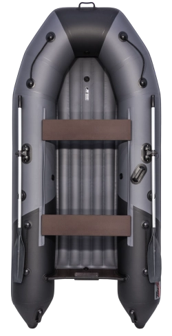Лодка Таймень NX 3200 НДНД, 3200*1500*420 мм., цвет графит - черный