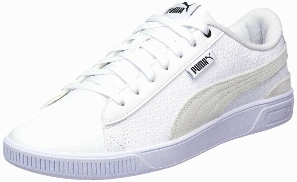 Кроссовки Damskie Buty Puma Vikky v3 Mono - серо-фиолетовый/белый/черный