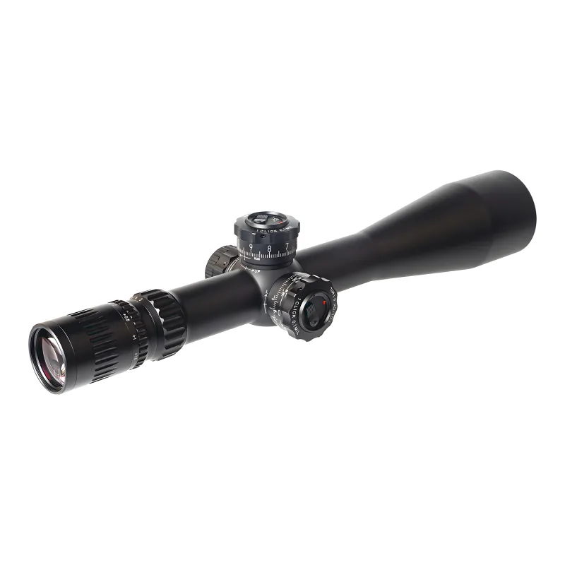 Прицел March-FX 5-40x56 Gen II FML-PDKI FFP 34мм вид сзади, объектив