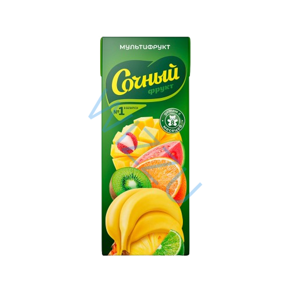Нектар Сочный мультифруктовый 0.2 л