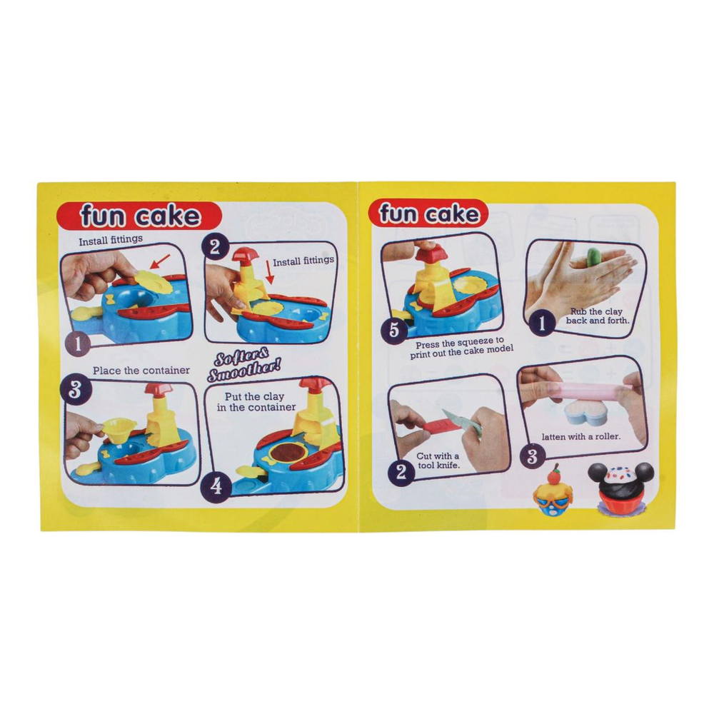 Игровой набор для лепки коробка 9028