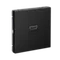 Розетка HDMI Systeme Electric ArtGallery Карбон GAL001080
