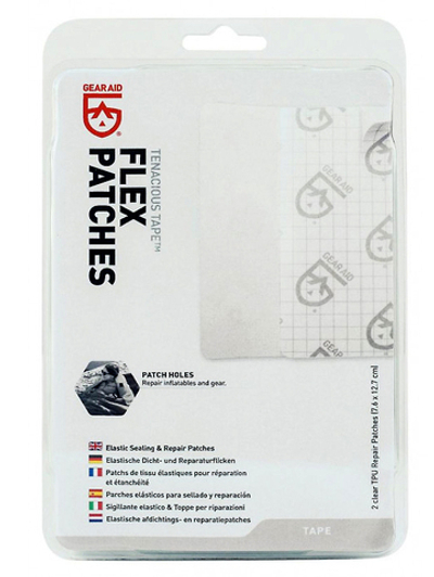 Самоклеющиеся заплатки для одежды Gear Aid Flex Patches Tpu [10800]