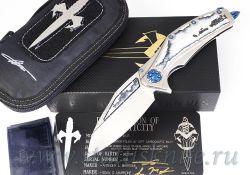 Нож Marfione Custom Knives Super Matrix-R CarboQuartz #005фотография - 10