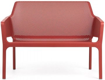 Диван пластиковый Net Bench Nardi цвет коралловый