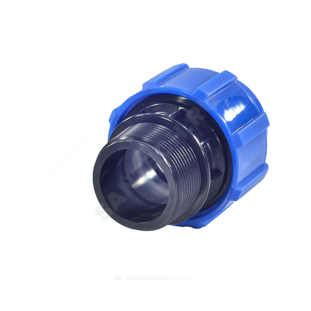 Муфта компрессионная ПЭ Дн 32х1/2" НР Ру16 ТПК-АКВА 50033212