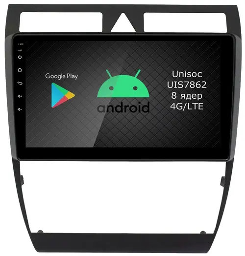 Магнитола для Audi A6 2001-2004 - Airok RI-3602 Android 12, Быстрая, SIM-слот