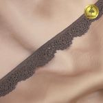 Кружево эластичное (стрейч) 15 мм / 50 метров, 8031 цв.L1645 шиншилла, Kruzhevo