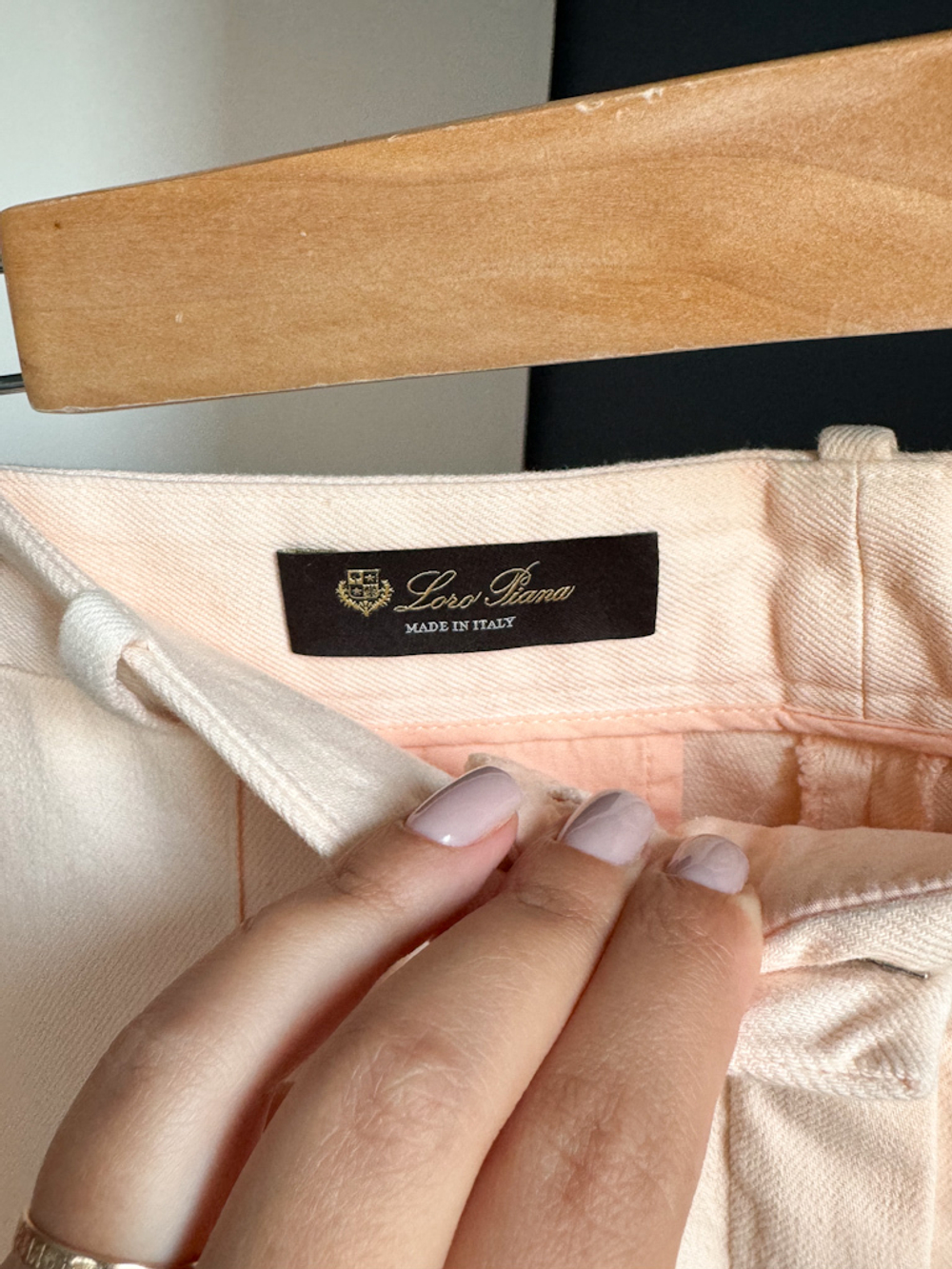Новые брюки из денима Loro Piana, М