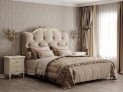 Кровать с мягким изголовьем 180*200 R718D