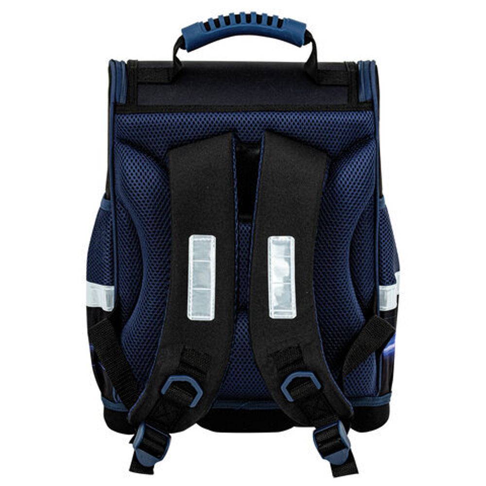 Ранец ЮНЛАНДИЯ WISE, 1 отделение, 3 кармана, устойчивое дно, "Street power", 37x29х15 см, 272071