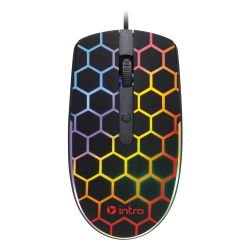 Мышь Intro MG278 игровая проводная 800-3600dpi черная | Мыши