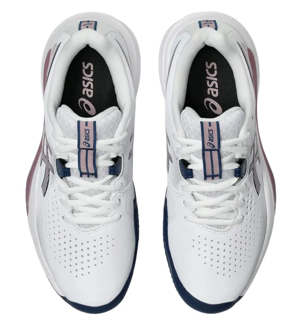 Женские теннисные кроссовки Asics Gel-Challenger 15 Clay - white/taro purple