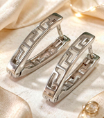 Ювелирные серьги из серебра 925 пробы