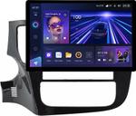 Магнитола для Mitsubishi Outlander 3 2012-2022 (овальный климат, рамка 9) - Teyes CC3-2K монитор 13", QLED+2K, Android 10, Быстрая, 4G SIM-слот, CarPlay