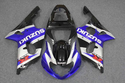 Купить    Комплект пластика для мотоцикла Suzuki GSX-R1000 00-02 Сине-Черно-Серебристый