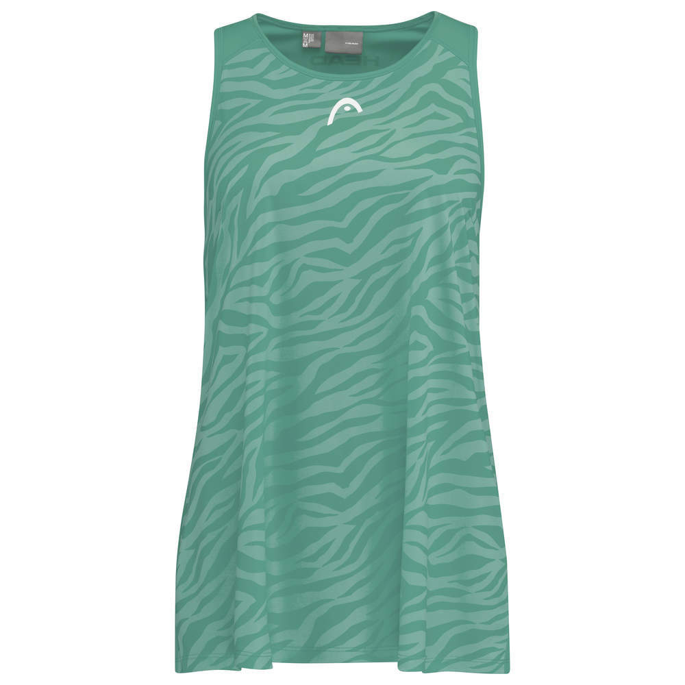 Женский топ теннисный Head Agility Tank Top W - зеленый