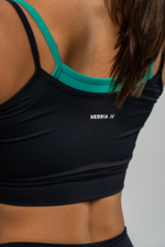 Топ DOUBLE LAYER LIGHT-SUPPORT SPORTS BRA FLEX 241 Черный