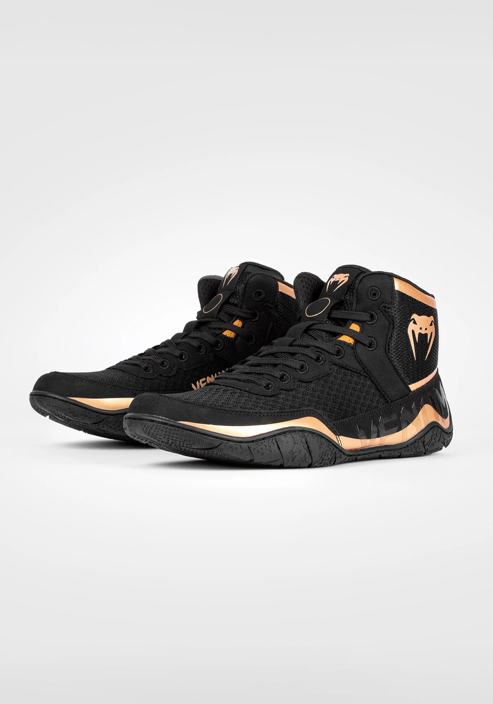 Борцовки Venum Elite Black/Bronze
