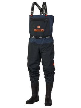 Полукомбинезон забродный Norfin PILOT BOOTFOOT р.43-MS с сапогами резина
