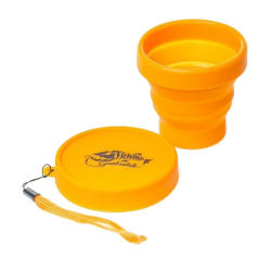 Tramp Стакан силиконовый складной с крышкой, TRC-083-6050, оливковый
