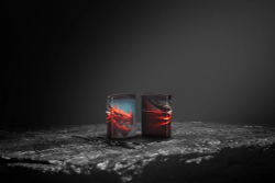 Зажигалка Zippo Dragon Design с покрытием 540 Matte, латунь/сталь, черная, 38x13x57 мм