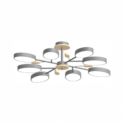 Потолочный cветильник LED4U L3221-850 GR